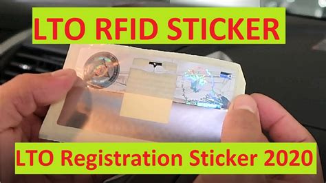 rfid clear sticker|how to replace rfid sticker.